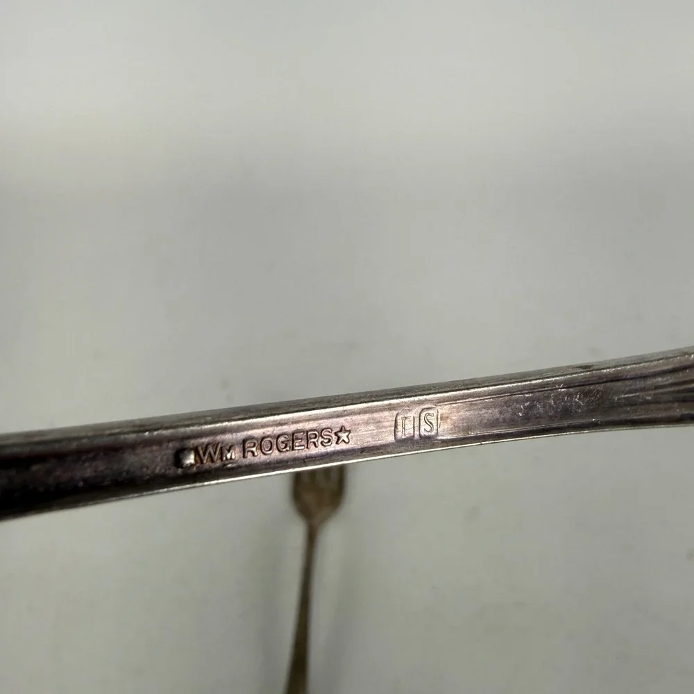 2 International Silverplate FORK PAIR Mary Lou Devonshire Wm Rogers